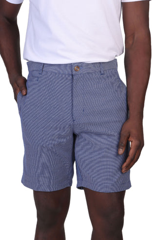 Contrast Trim Textured Dobby Shorts