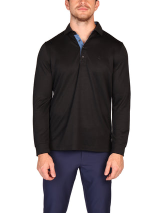 In Motion Long Sleeve Modal Polo