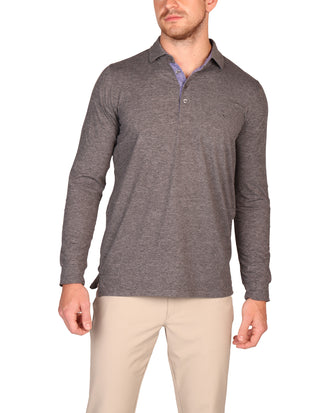 Byrd Blend Long Sleeve Polo