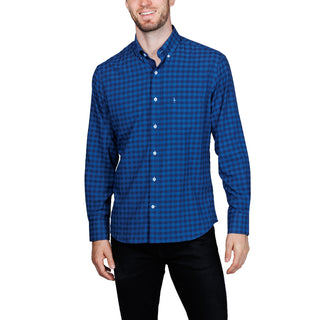 Autumn Pace Gingham Performance Sport Shirt