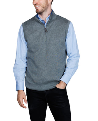 Fine Knit Pullover Vest