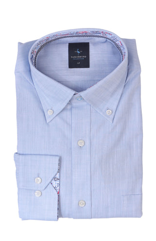 Tall Sizes: Light Blue Long Sleeve Shirt