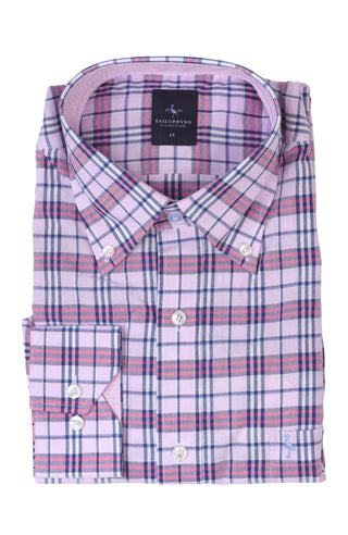 Tall Sizes: Pink Long Sleeve Shirt
