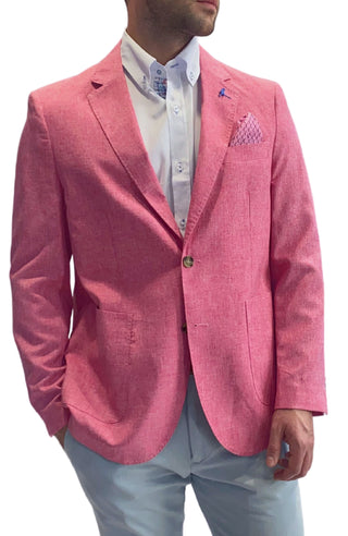 Pink Melange Sport Coat