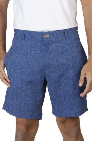 'On The Fly' Melange Golf Shorts