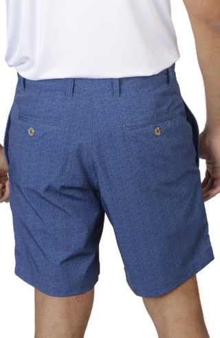 'On The Fly' Melange Golf Shorts