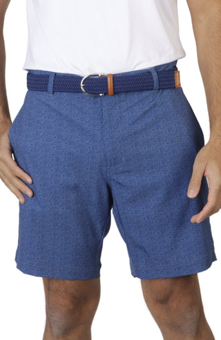 'On The Fly' Melange Golf Shorts