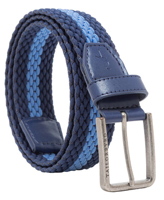 Braided Stripe Belt
