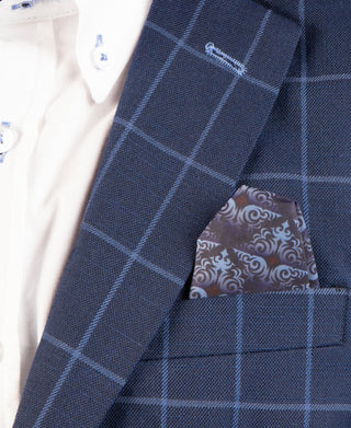 Boys Classic Windowpane Sport Coat