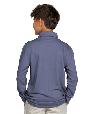 Boys Signature Modal Long Sleeve Polo