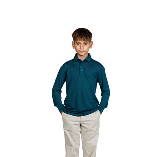 Boys In Motion Long Sleeve Polo