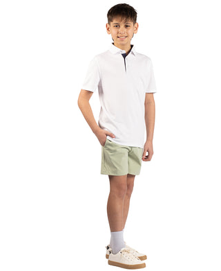 Boys Solid Performance Drawstring Shorts