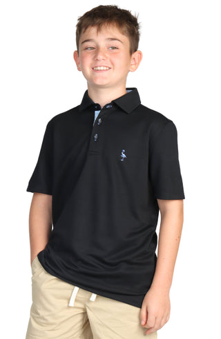 Boys Classic Solid Modal Polo