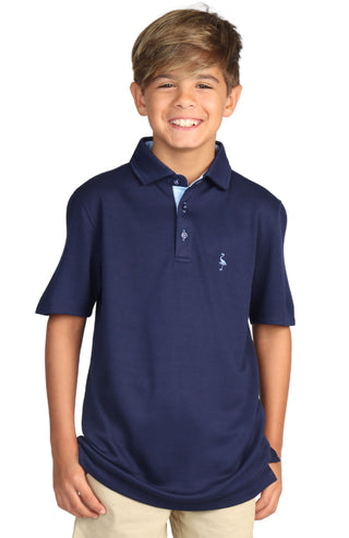 Boys Classic Solid Modal Polo