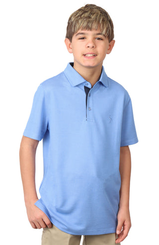 Boys Classic Solid Modal Polo