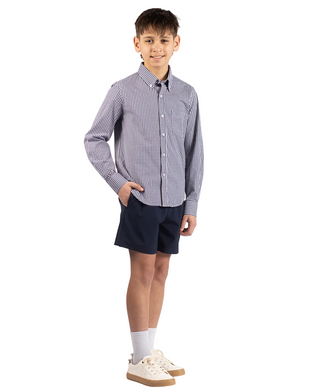 Boys Signature Gingham Long Sleeve Shirt
