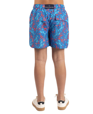 Boys Lobsters Printed Swim Shorts