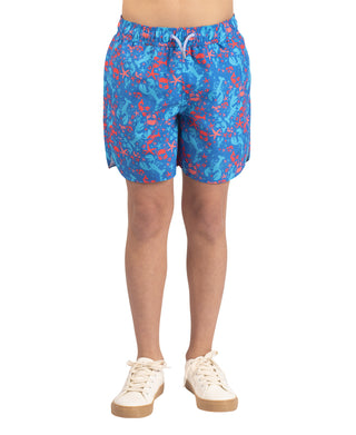 Boys Lobsters Printed Swim Shorts