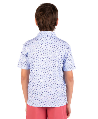 Boys Vintage Stars Performance Polo