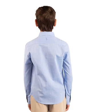 Boys Signature Chambray Long Sleeve Shirt