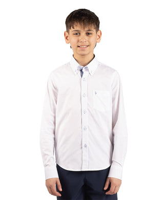 Boys Signature Oxford Long Sleeve Shirt