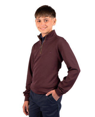 Boys Ottoman Quarter Zip