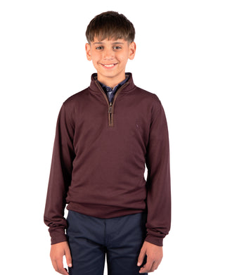 Boys Ottoman Quarter Zip