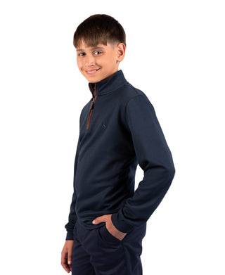 Boys Ottoman Quarter Zip