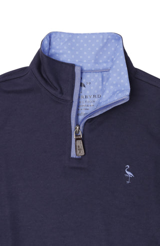 Boys Solid Modal Quarter Zip
