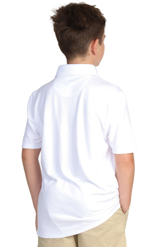 Boys Classic Solid Modal Polo