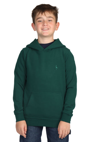 Boys Sueded Fleece Pullover Hoodie