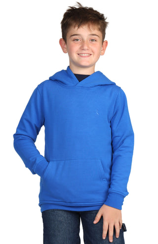 Boys Sueded Fleece Pullover Hoodie