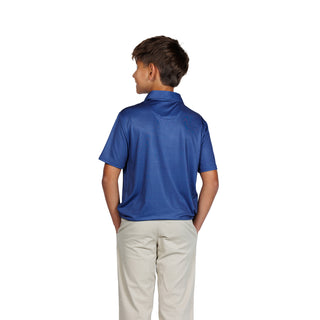 Boys Gametime Performance Polo - Mini Houndstooth
