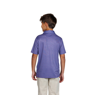 Boys Gametime Performance Polo - Footballs