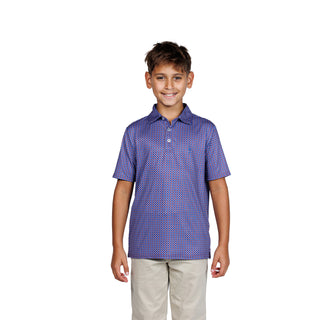 Boys Gametime Performance Polo - Footballs