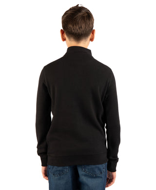 Boys Cozy Knit Quarter Zip