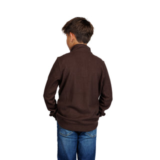 Boys Cozy Knit Quarter-Zip