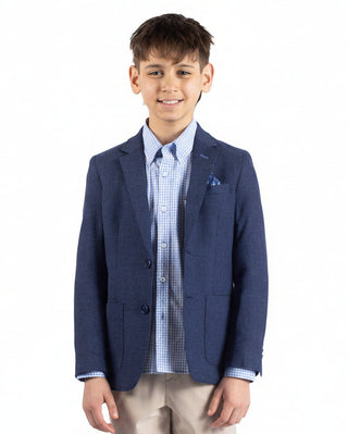 Boys Statement Textured Sport Coat