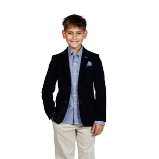 Boys Statement Textured Sport Coat