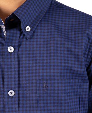 Boys Classic Tonal Gingham Shirt