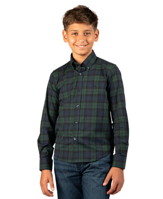 Boys Highland Blackwatch Long Sleeve Shirt