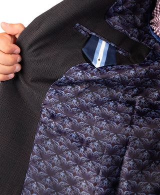 Boys Subtle Glen Plaid Sport Coat