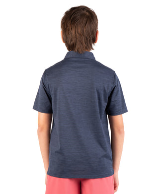 Boys Solid Mesh Performance Polo