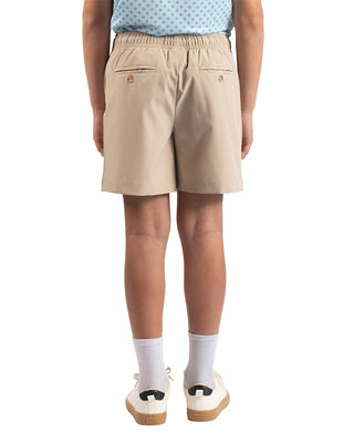 Boys Solid Performance Drawstring Shorts