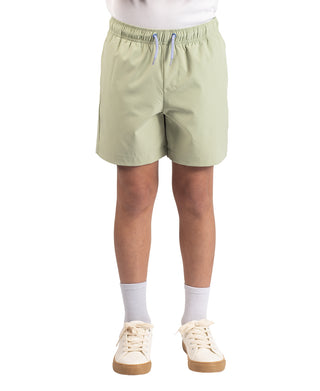 Boys Solid Performance Drawstring Shorts