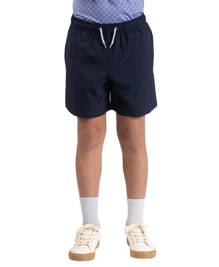 Boys Solid Performance Drawstring Shorts