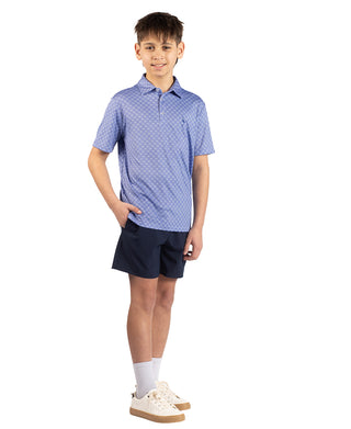 Boys Solid Performance Drawstring Shorts
