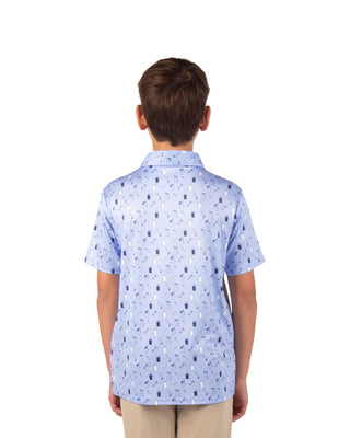 Boys Golf Gear Performance Polo