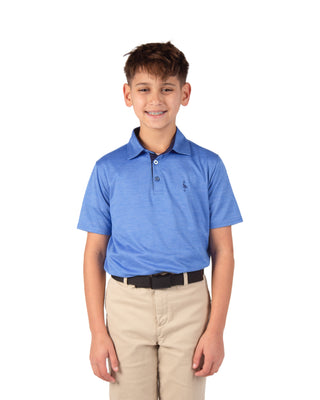 Boys Air Flow Mesh Performance Polo