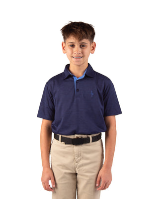Boys Air Flow Mesh Performance Polo